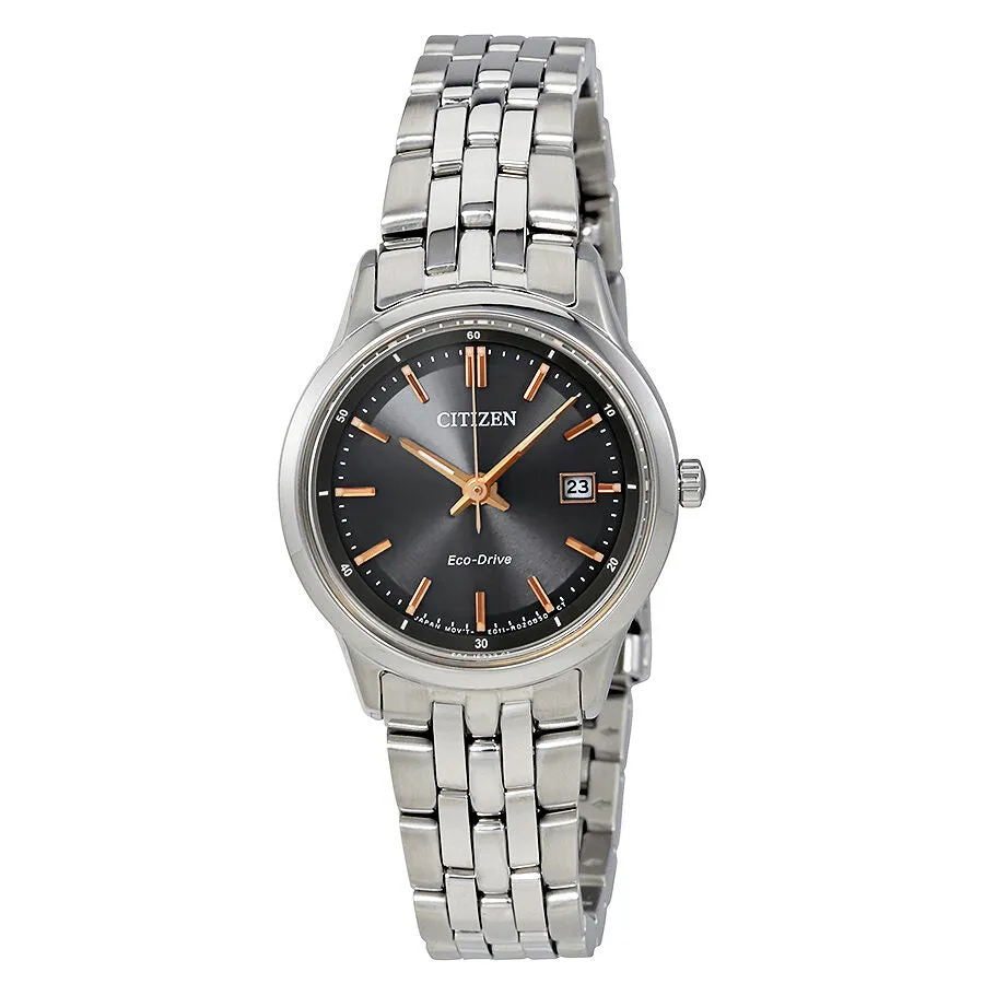 Citizen Sapphire Grey Dial Ladies Watch EW2400-58H