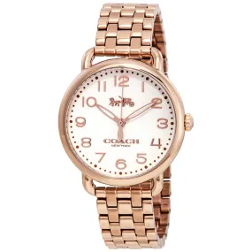 Coach Delancey Rose Dial Rose Gold-plated Ladies Watch 14502262