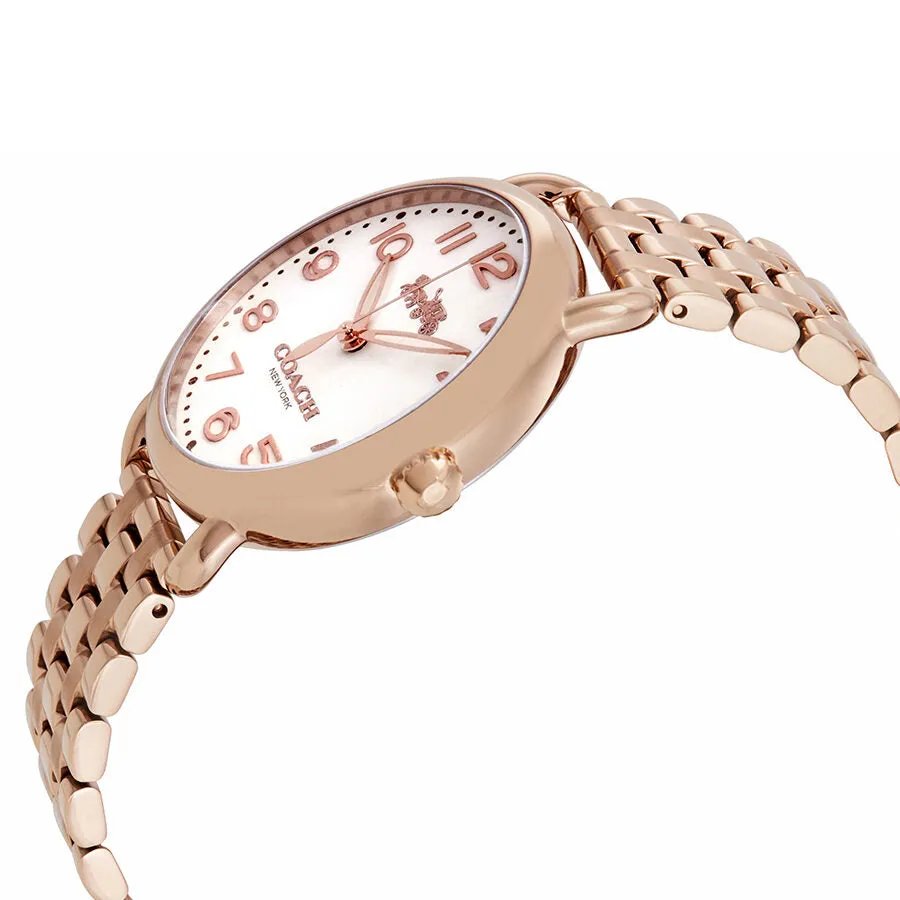 Coach Delancey Rose Dial Rose Gold-plated Ladies Watch 14502262