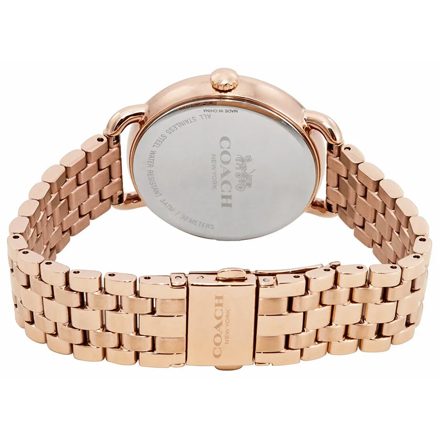 Coach Delancey Rose Dial Rose Gold-plated Ladies Watch 14502262