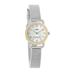 Coach Delancey Women's 14502282 Silver Stainless Steel Watch