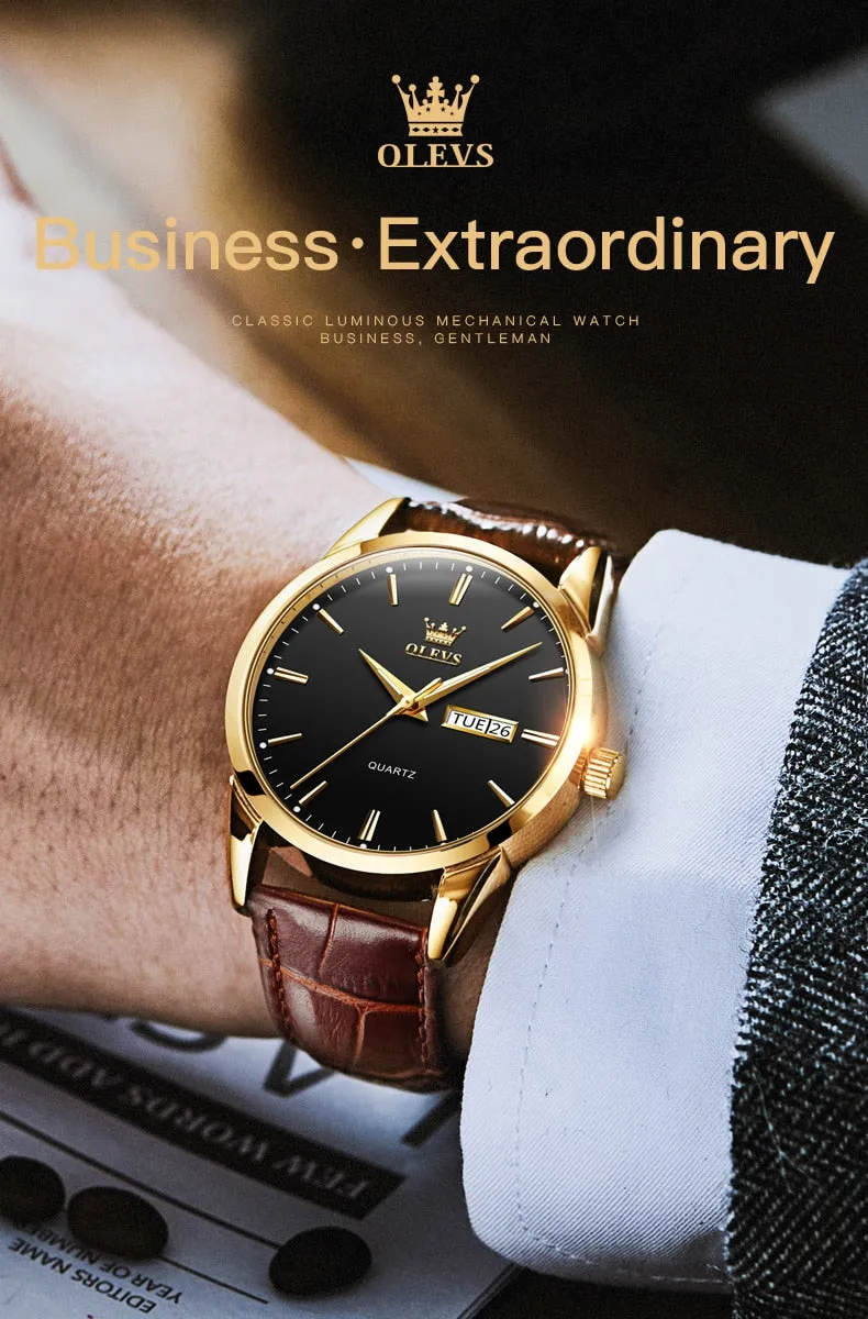 Couple Quartz Wristwatch Men and Women Fashion Waterproof Watch