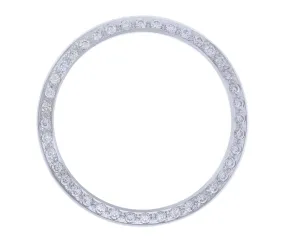 CREATED DIAMOND BEZEL FOR MENS ROLEX DATE 14000 14000M 14010 14010M 5700 5701
