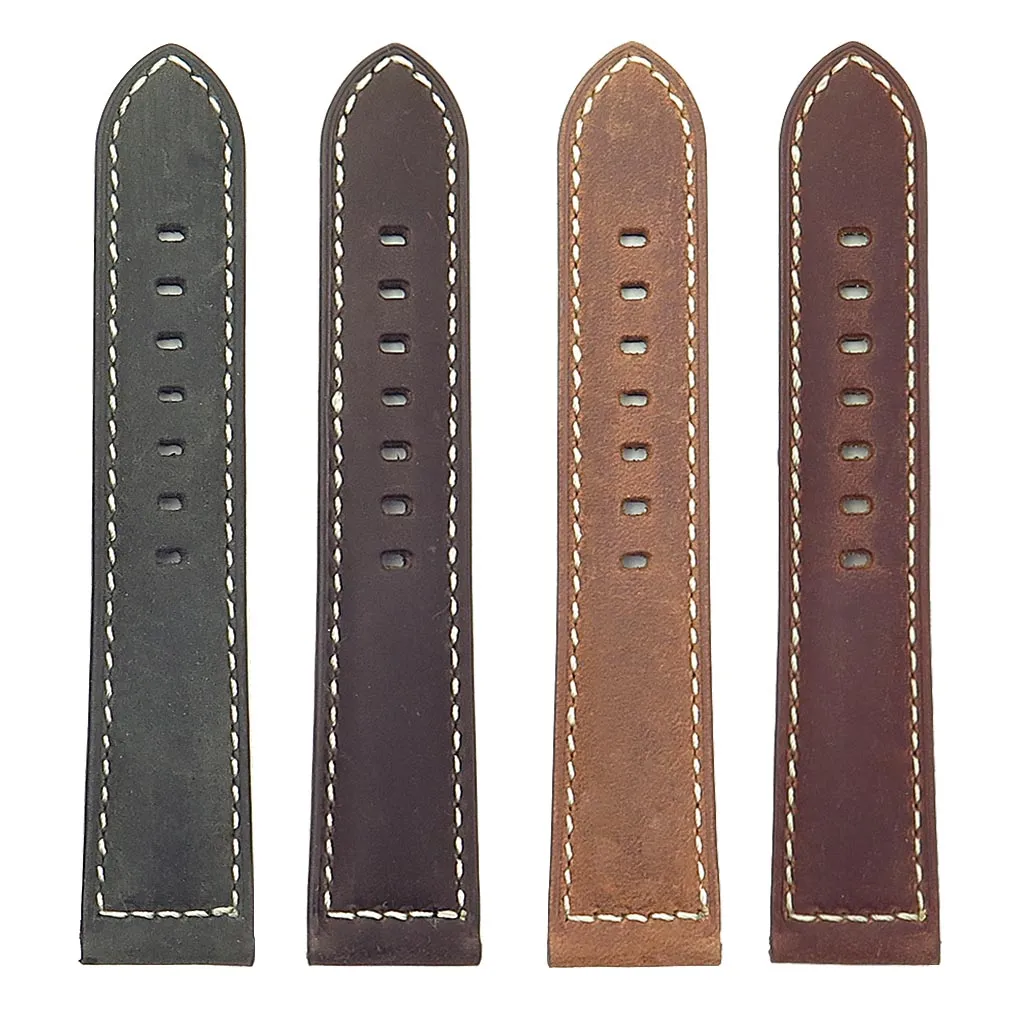 DASSARI Salvage Strap w/ Yellow Gold Buckle