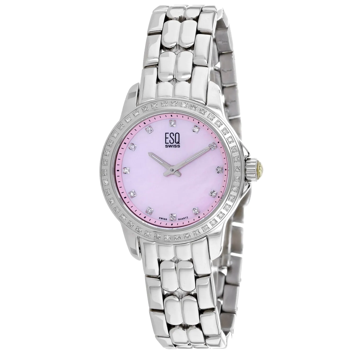 ESQ Women's Luxe Pink Dial Watch - 7101251