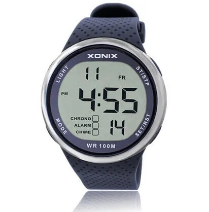 Fashion Men Sports Watches Waterproof 100m Outdoor Fun Digital Watch