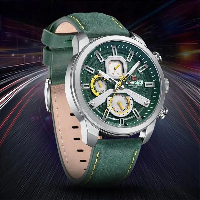 Fashion NAVIFORCE Mens Watches Top Brand Luxury Military Quartz Watch