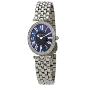 Frederique Constant Art Deco Quartz Diamond Black Dial Ladies Watch FC-200MPB2VD6B