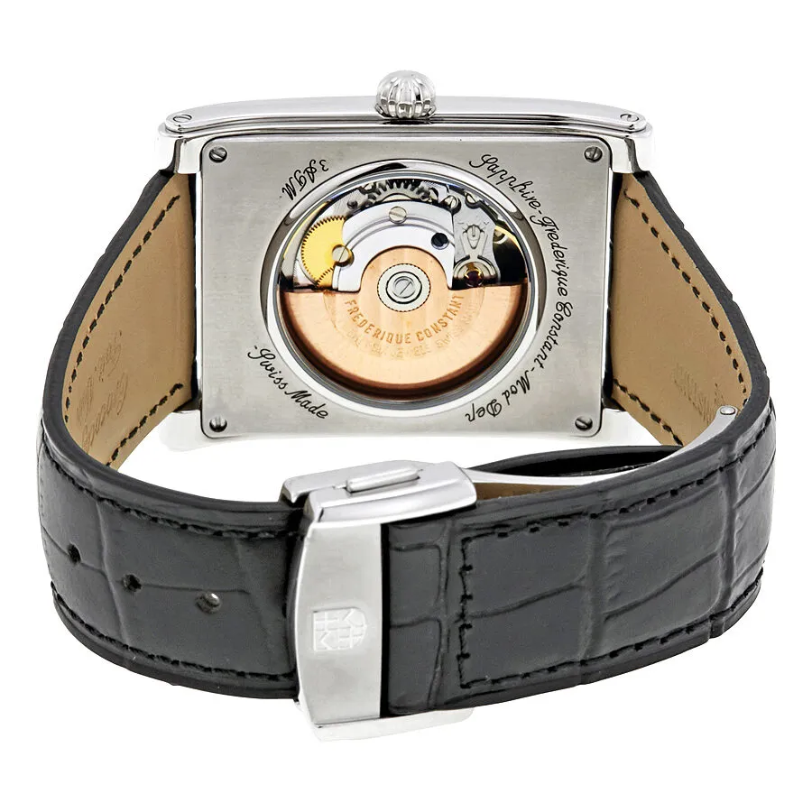 Frederique Constant Carree Silver Dial Men's Watch FC-330MS4MC6