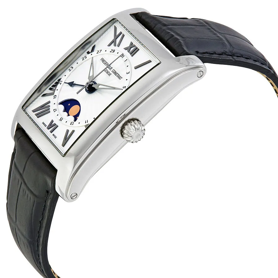 Frederique Constant Carree Silver Dial Men's Watch FC-330MS4MC6
