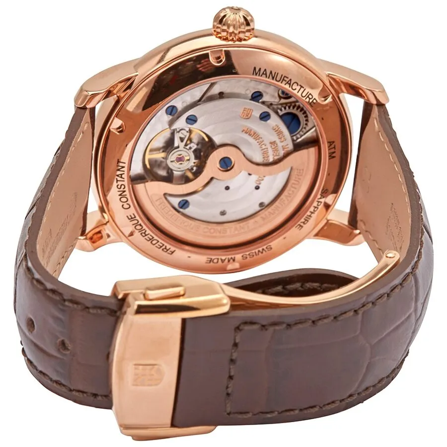 Frederique Constant Classic Moonphase Automatic Silver Dial Men's Watch FC-712MS4H4