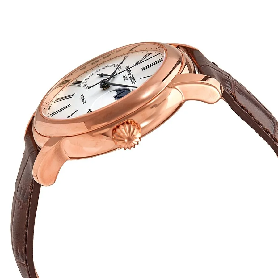 Frederique Constant Classic Moonphase Automatic Silver Dial Men's Watch FC-712MS4H4