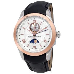 Frederique Constant Heart Beat Automatic White Dial Men's Watch FC-335MS5MZ9-BK