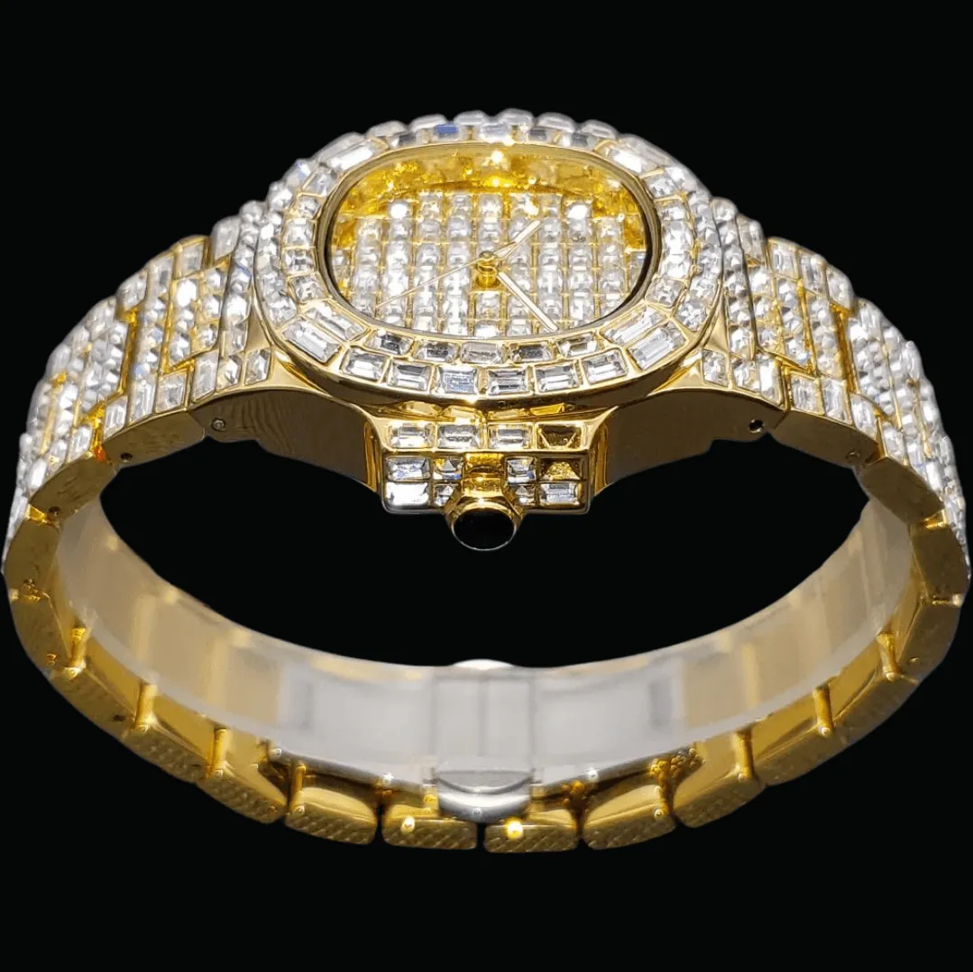 Fully Lab Diamond Iced Out Diamond Watch
