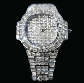 Fully Lab Diamond Iced Out Diamond Watch