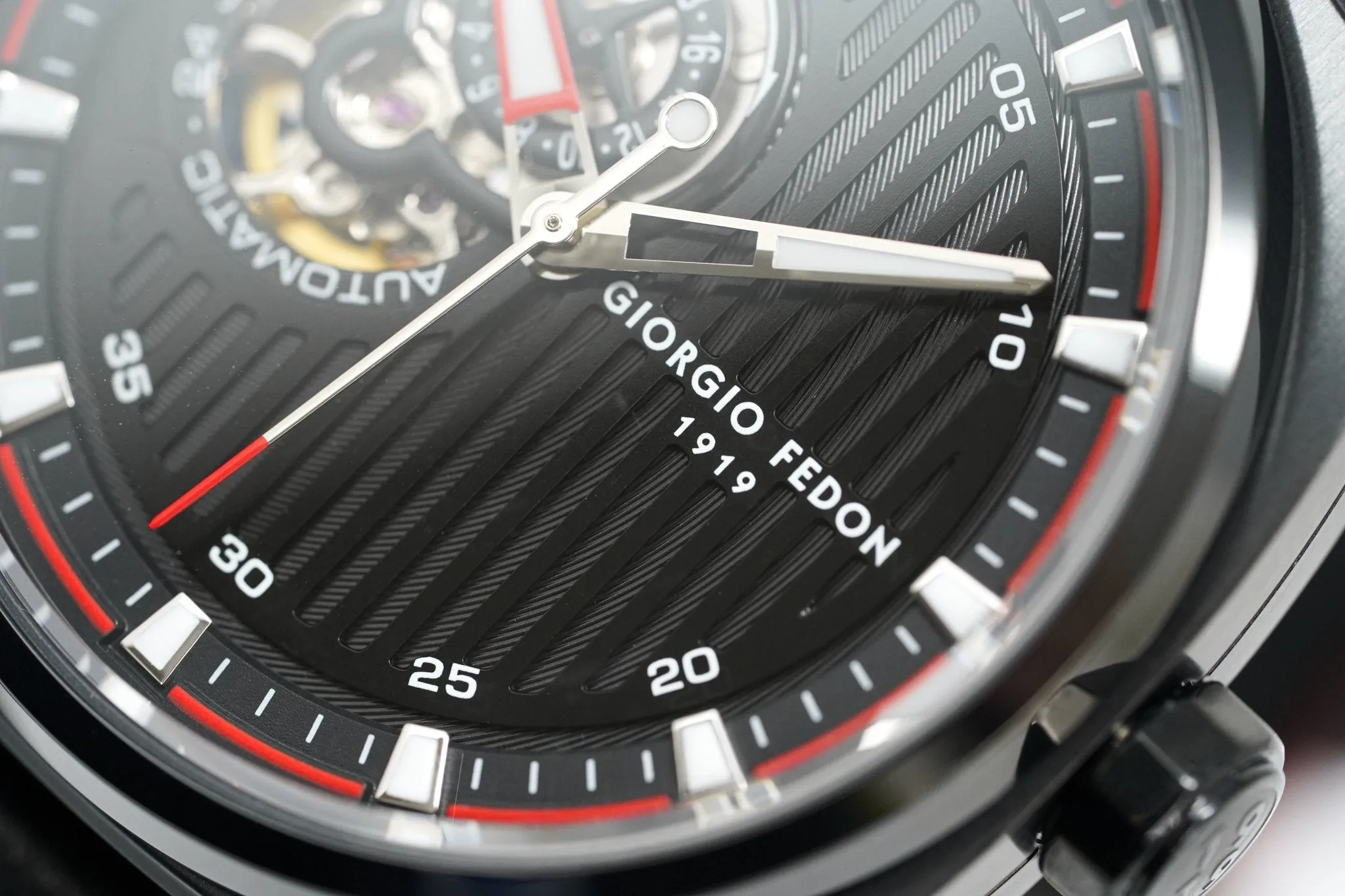 Giorgio Fedon Legend Red Black PVD GFCN003