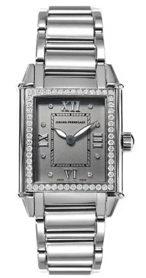 Girard Perregaux Vintage 1945 Diamond Stainless Steel Ladies Watch 02574-D1A11-21M