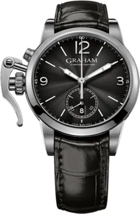 Graham Watch Chronofighter 1695 Steel Black