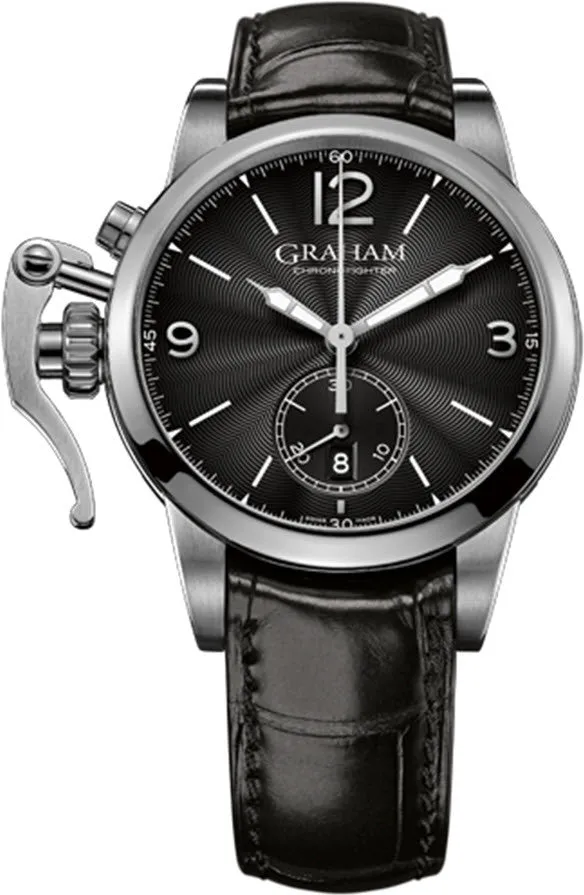 Graham Watch Chronofighter 1695 Steel Black