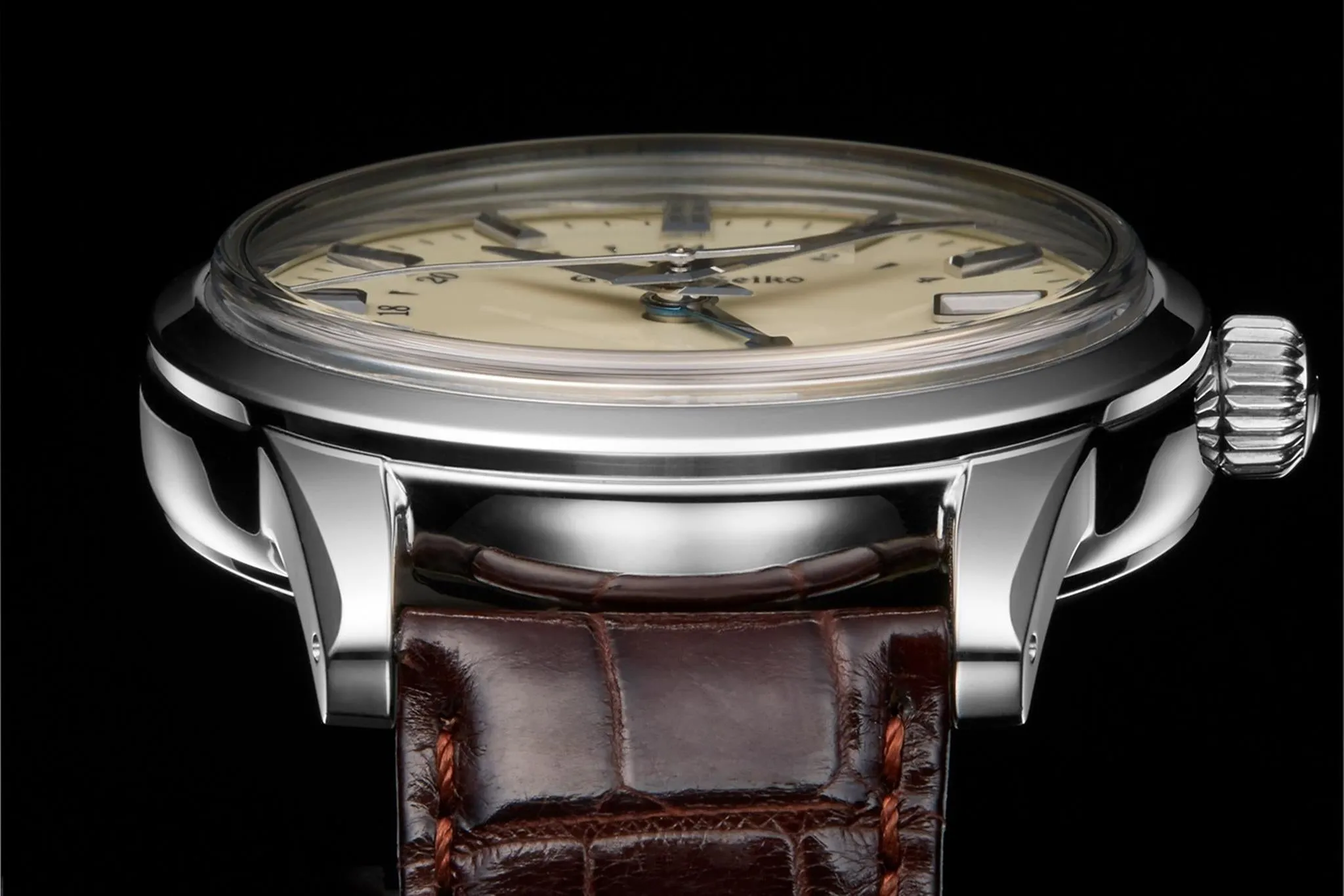 Grand Seiko Elegance Ivory & Alligator