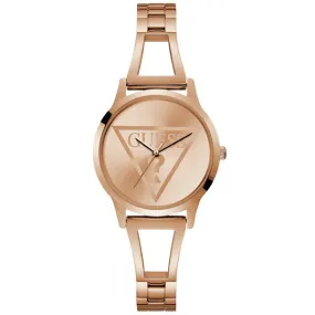 Guess Lola Rose Gold Stainless Steel Rose Gold Dial Quartz Watch for Ladies - W1145L4