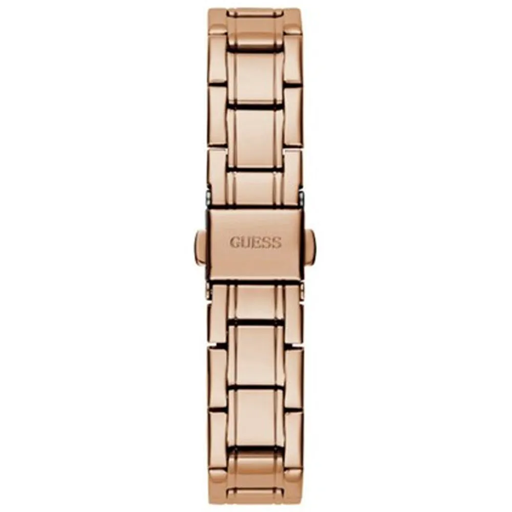 Guess Melody Lavender Dial Stainless Steel Strap Ladies Watch GW0532L3