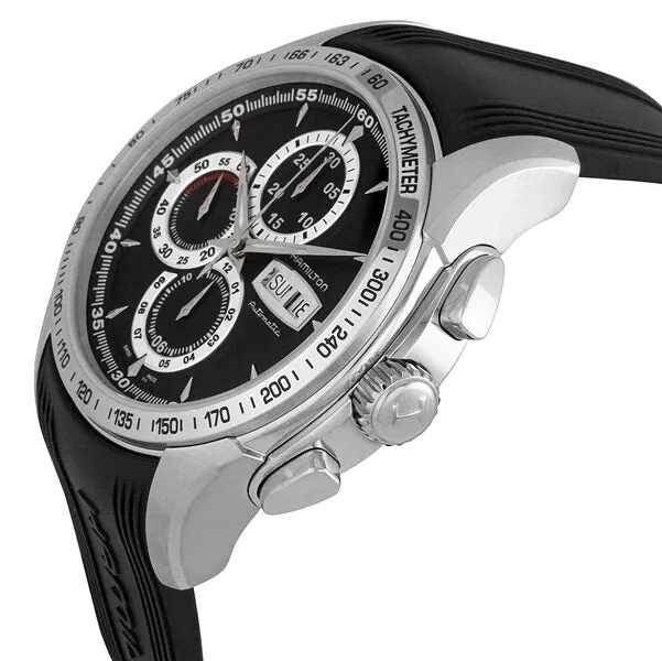 Hamilton Jazzmaster Lord Hamilton Black Dial Chonograph Tachymeter Men's Watch H32816331