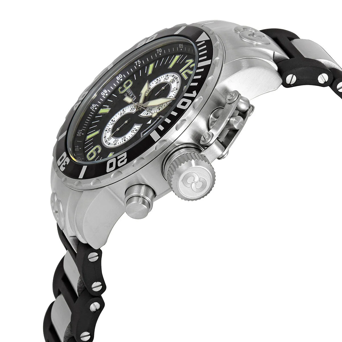 Invicta Corduba Diver Chronograph Green Dial Stainless Steel Men's Watch 4898