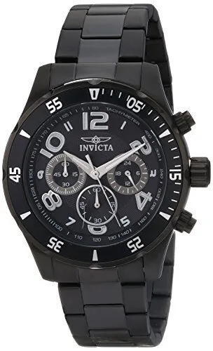 Invicta Pro Diver Chronograph Black Dial Men's Watch 12915