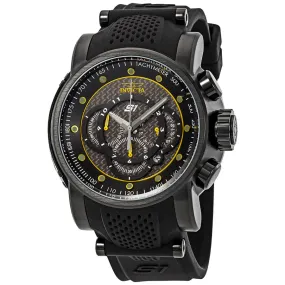 Invicta S1 Rally Chronograph Black Carbon Fiber Dial Men's Watch 19324
