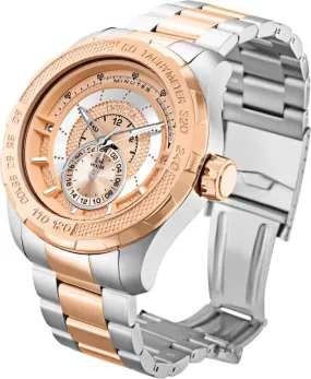 Invicta S1 Rally Quartz Rose Dial Two-tone Men's Watch 30571