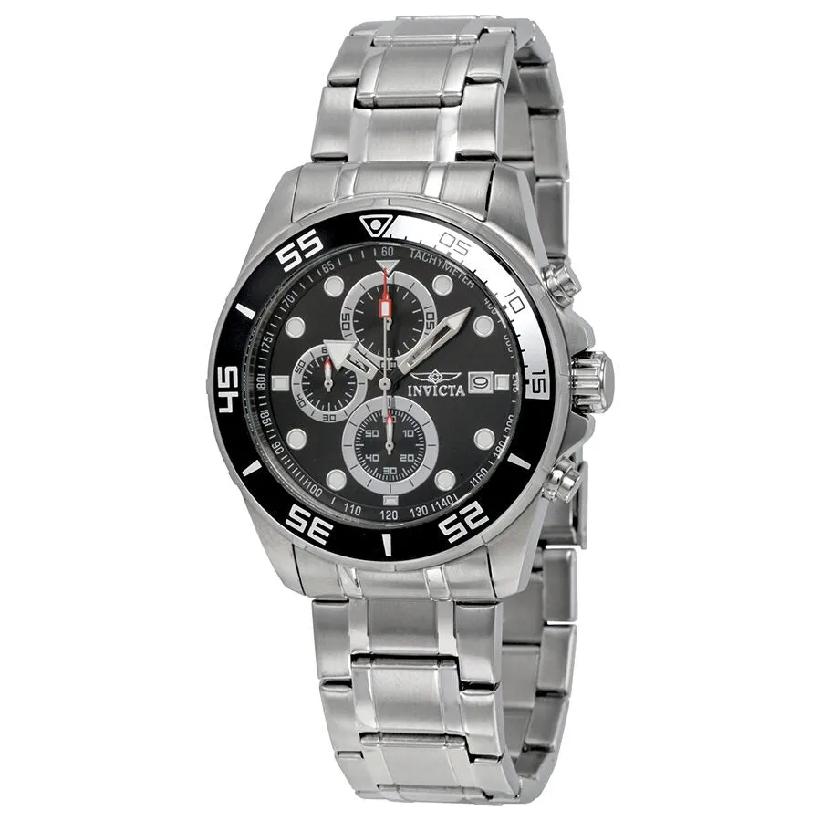 Invicta Specialty Chronograph Black Dial Men's Watch 17012