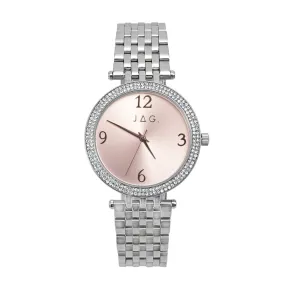 Jag Lalor Pink and Silver Women's Watch J2741A