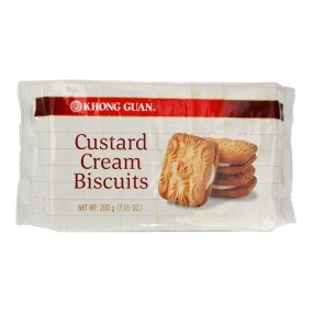 KHONG GUAN Custard Cream Biscuits 康元 卡士特餅乾 200G