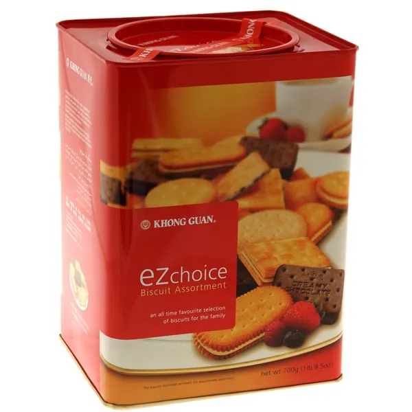 KHONG GUAN (Tin) EZ Choice Biscuit Assortment 康元 EZ Choice什錦餅 700G