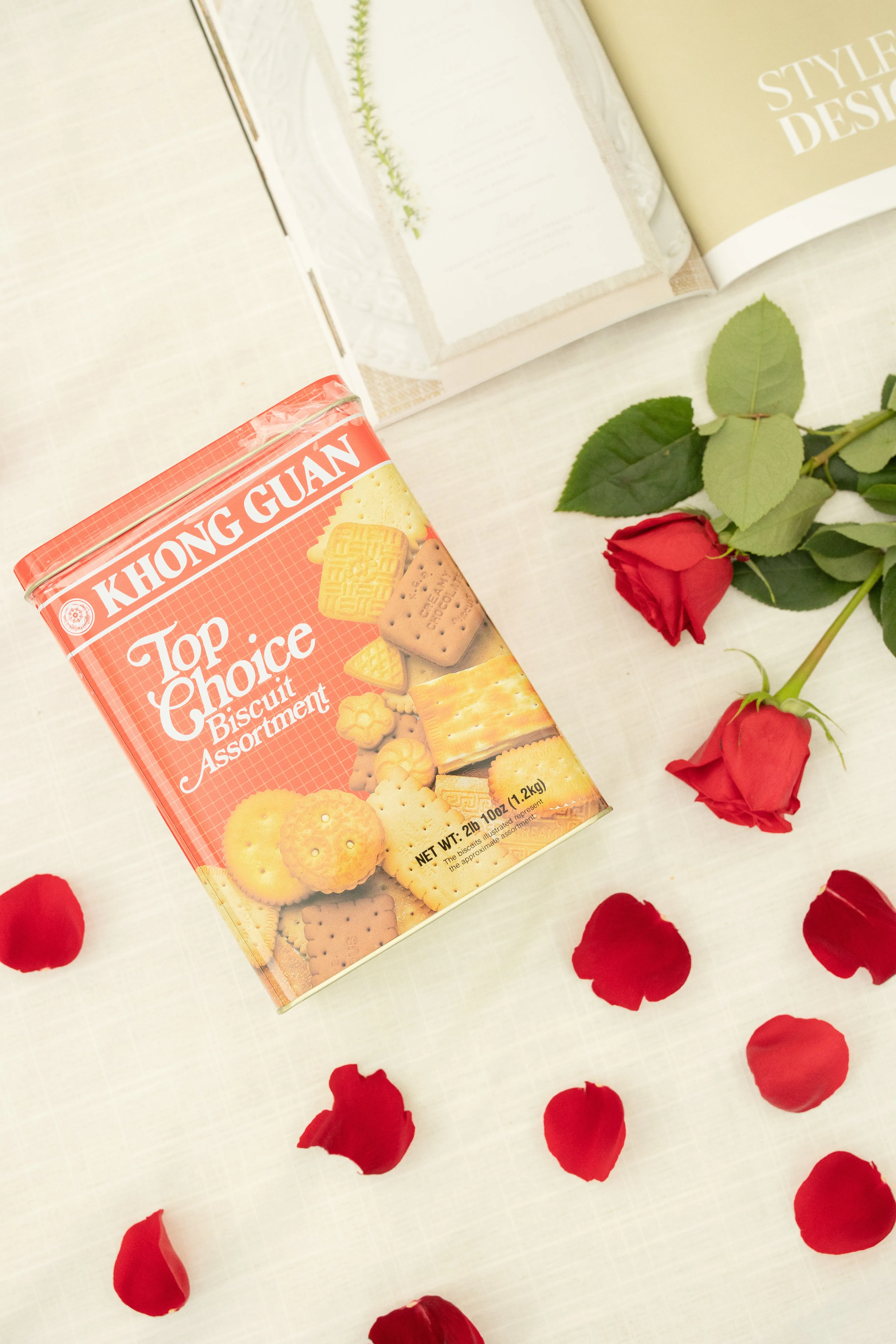 KHONG GUAN (Tin) Top Choice Biscuit Assortment 康元 頂選什錦餅 1.2kg