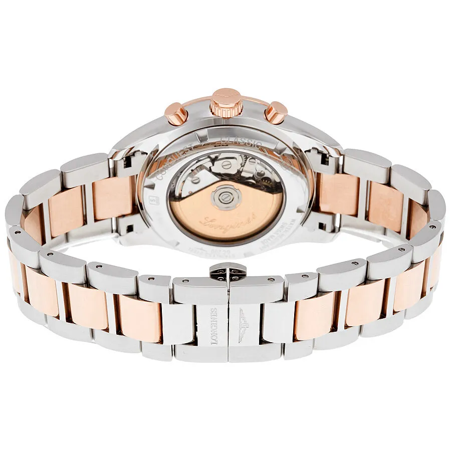 Longines Classic Conquest Chronograph Silver Dial Men's Watch L27985727 l2.798.5.72.7