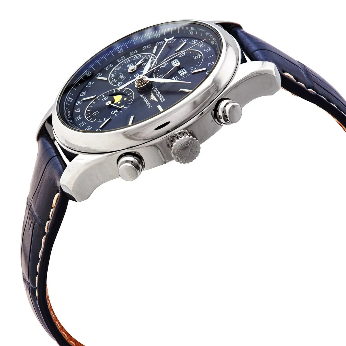 Longines Master Chronograph Automatic Blue Dial Men's Watch L27734920
