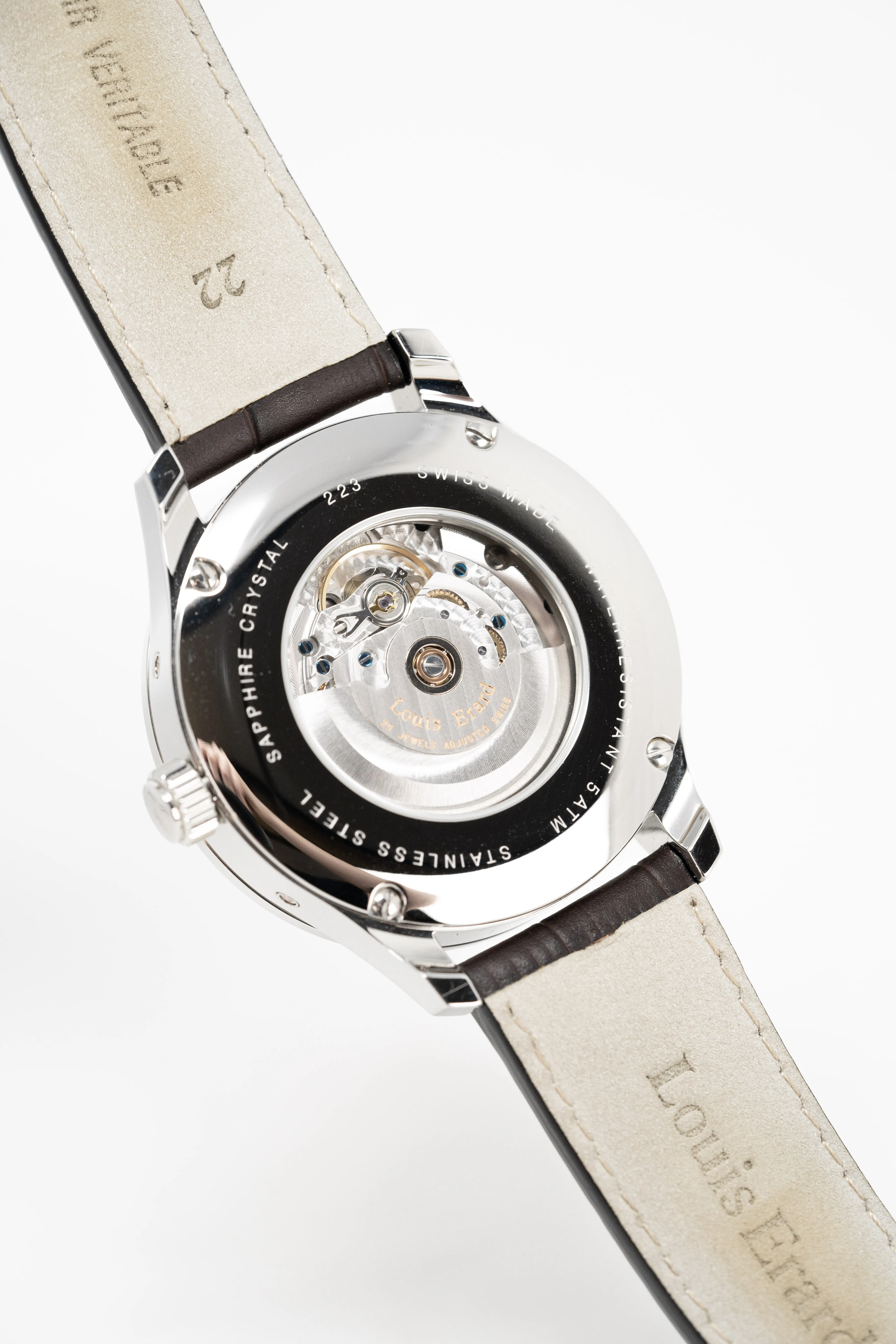 Louis Erard Watch Men's Automatic 1931 Moon Phase White 48223AA01.BDC52