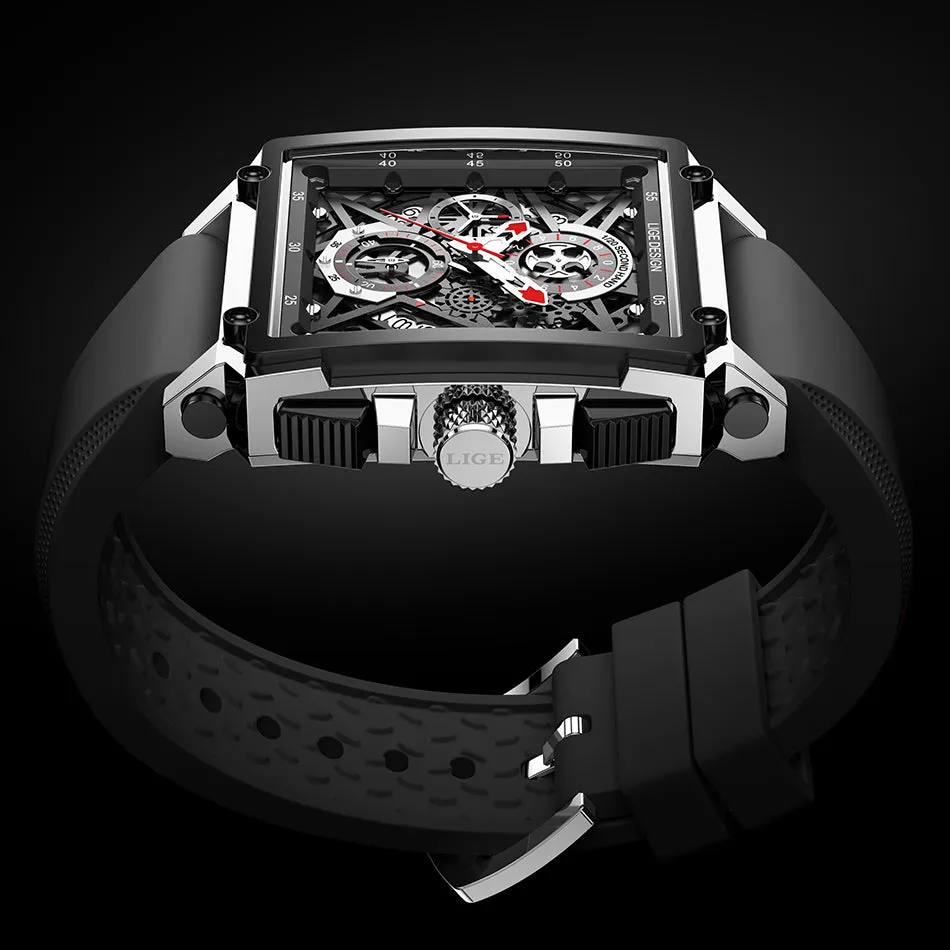 Luxury Waterproof Quartz Square Wrist Watches