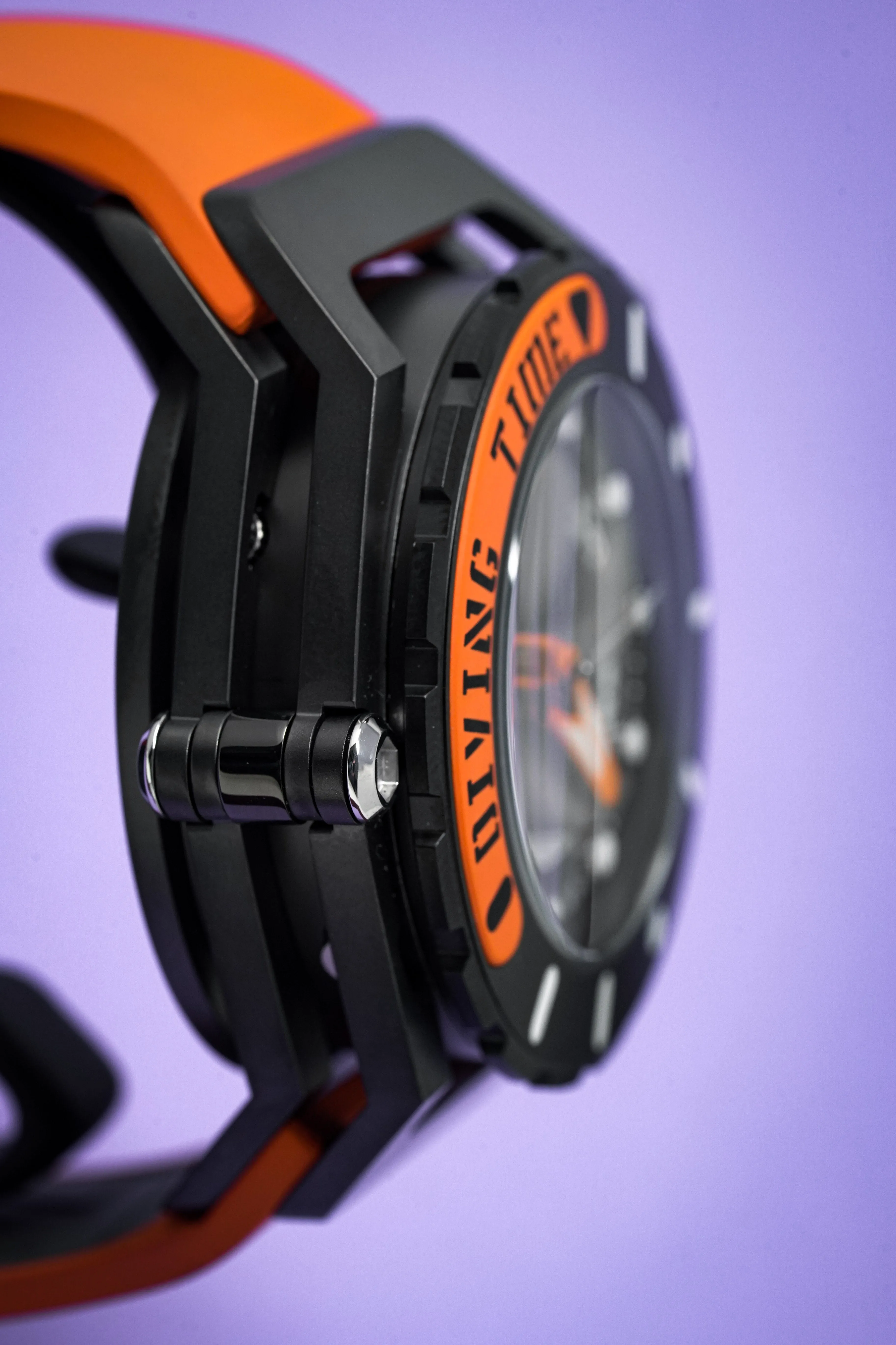 Mazzucato Automatic Reversible Watch Scuba Orange