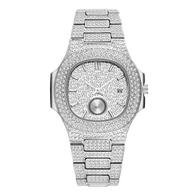 Mens Luxury Chronograph Quartz Wristwatches