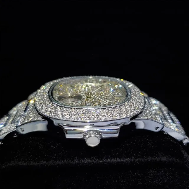 Mens Luxury Chronograph Quartz Wristwatches