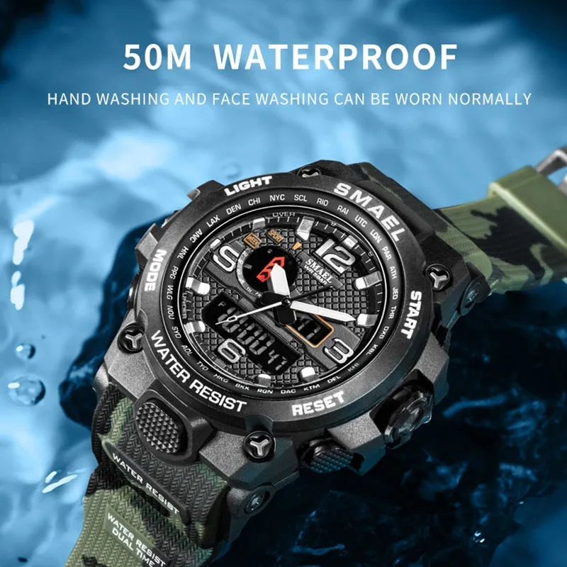 Men's Military Style Quartz Sports Watch