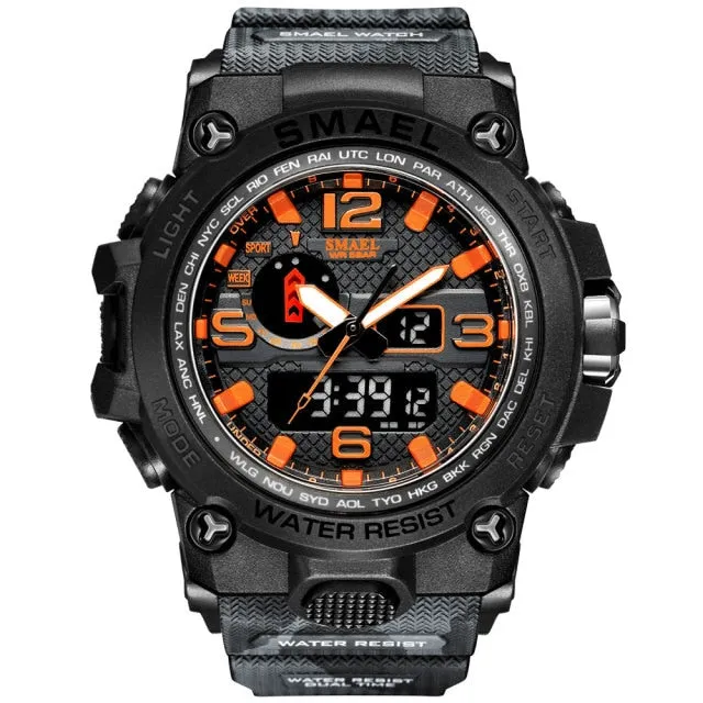 Men's Military Style Quartz Sports Watch