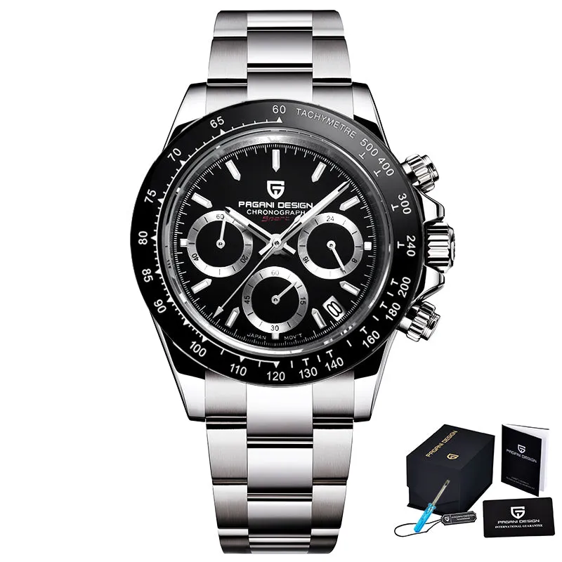 Mens Quartz Watches Automatic Date Luxury Gold Wristwatch