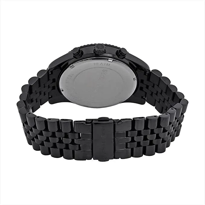 Michael Kors Lexington Black Chronograph Men's Watch MK8467