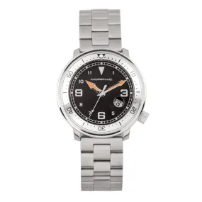 Morphic M74 Series Bracelet Watch w/Magnified Date Display