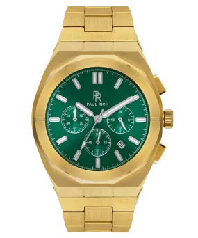 Motorsport Green Gold Steel
