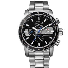 Newest WEIDE Unique Men's Wristwatch Military Watches Analog-Complete Calendar Display Japan Miyota Quartz Watch 30m Waterproof
